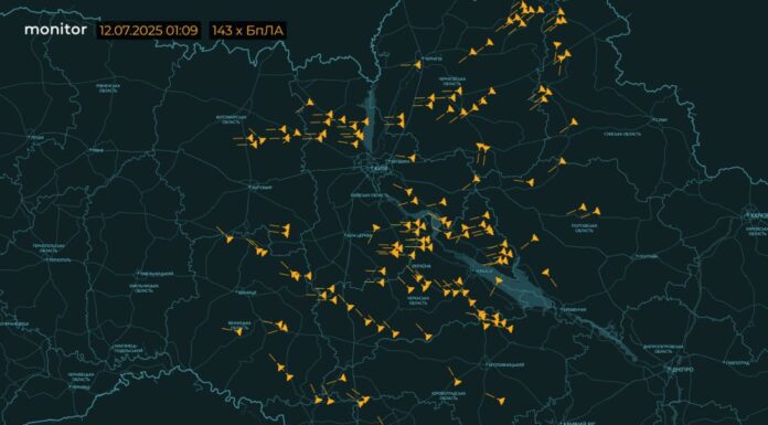 Украина под массированной атакой дронов: «Шахеды» добрались до западных регионов, что известно (карта)