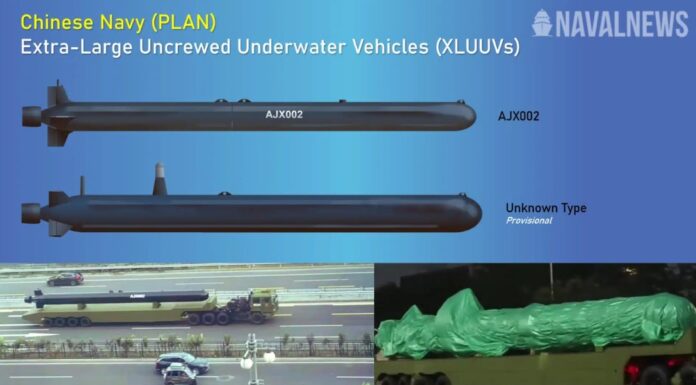 Напоминает 20-метровые торпеды «Посейдон»: Китай показал неизвестное морское оружие (фото)