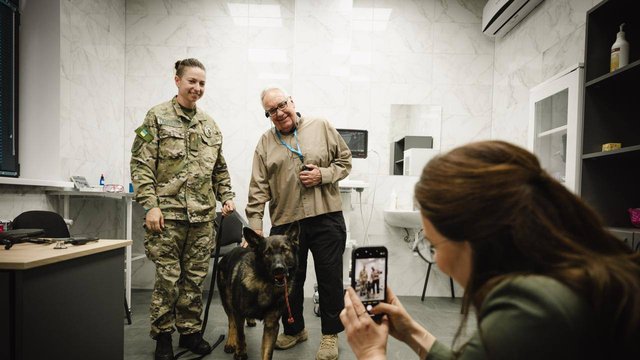 Нову будівлю кінологічного центру Нацполіції відкрили у Бучі