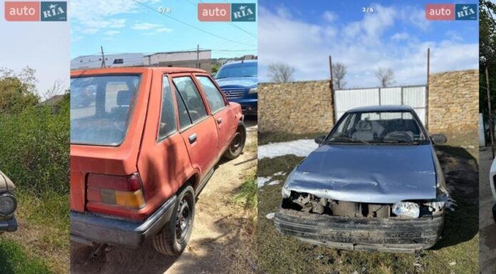 «Зате дощ не крапає на голову»: які авто до 500 доларів продають на Одещині, — ФОТО