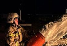 ДСНС оприлюднила фото ліквідації пожеж після нічного удару по Одещині, — ФОТО