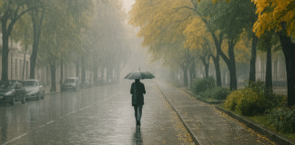 Осіння злива накриє Одещину: 11 листопада прогнозують сильні дощі й туман