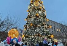 В Одесі запалили головну ялинку: старт новорічних свят на Грецькій площі