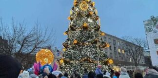 В Одесі запалили головну ялинку: старт новорічних свят на Грецькій площі