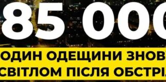 Світло повертається на Одещину: енергетики відновили живлення для 185 тисяч родин