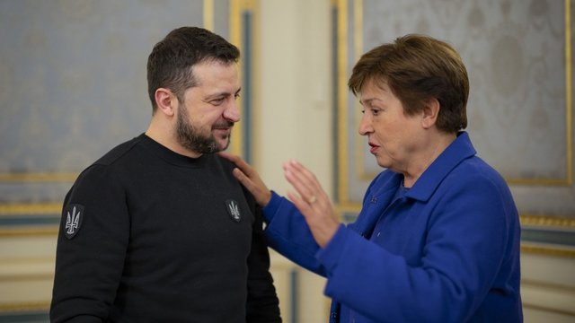 Зеленский и Георгиева обсудили новую программу МВФ, которая будет предусматривать расширенное финансирование для Украины на 2026-2029 гг