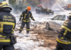 Пожежі, слизькі дороги та порятунок людей: як минула доба на Одещині