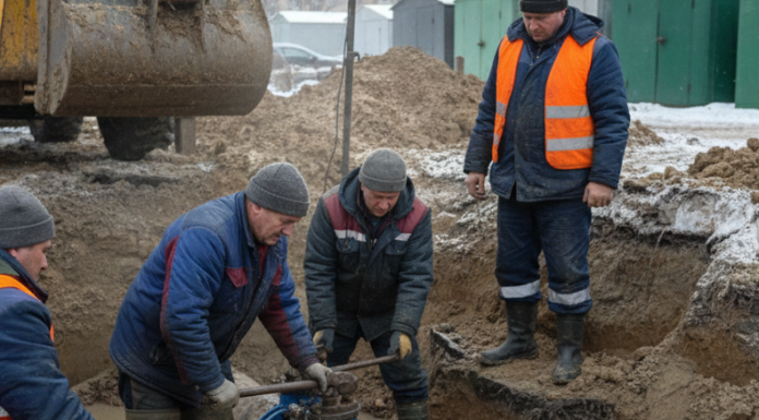 По коліна в крижаній воді: як аварійники Одеси витримують 24 години на морозі, — ВІДЕО