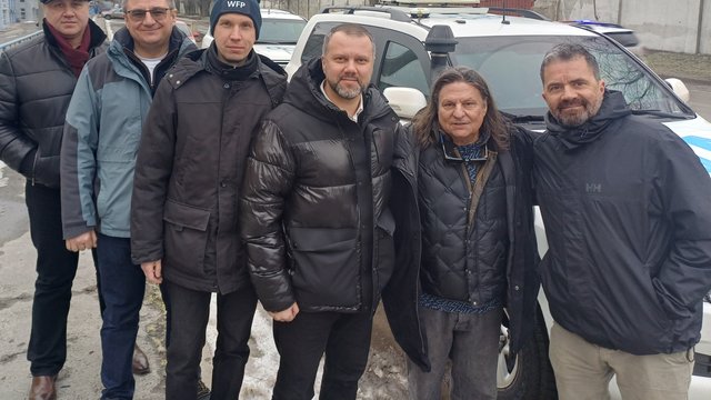 Делегація ВПП ООН ознайомилася з безпекою логістики експорту зерна через порт Чорноморськ