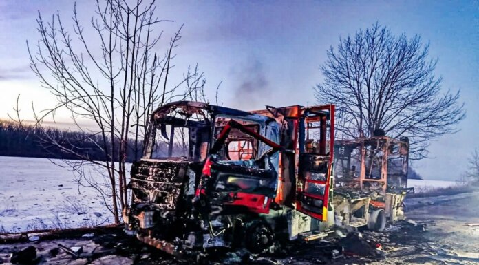 В Харьковской области россияне атаковали спасателей ГСЧС во время тушения пожара
