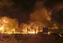 Ракетная атака на Бровары: есть погибший и раненые