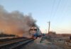 Вражеский БПЛА атаковал пассажирский поезд на Сумщине, пассажиров эвакуировали