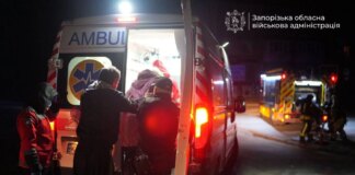 Трое раненых и пожар: в Запорожской ОВА показали последствия вражеской атаки