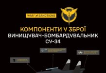 Треть предприятий, производящих Су-34, до сих пор не под санкциями — ГУР