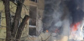 В Днепре российский «шахед» попал в многоэтажку, есть пострадавшие