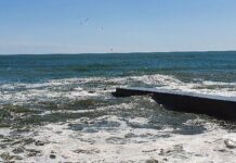 На Ланжероні знову брудне море: у воді знайшли жири та масла