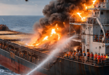 Дрон влучив у судно з кукурудзою під Одесою: є постраждалі