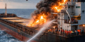 Дрон влучив у судно з кукурудзою під Одесою: є постраждалі