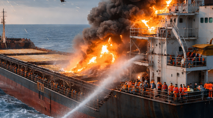 Дрон влучив у судно з кукурудзою під Одесою: є постраждалі