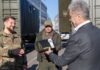Порошенко передав техніку і дрони у 19 підрозділів Сил оборони