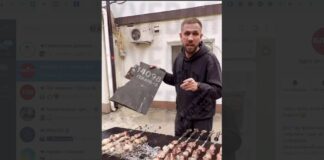 «Герань» пішла в хід: в Одесі чоловік розпалює мангал уламком дрона