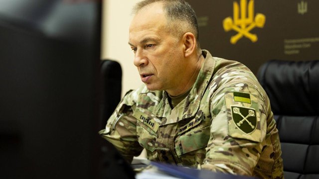 Сирський: РФ посилила тиск на кількох ділянках фронту, однак за три дні знешкоджено близько 4840 окупантів