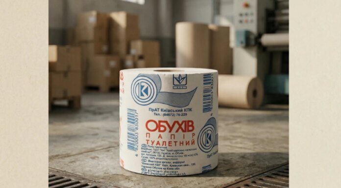 рф атаковала производство туалетной бумаги "Обухов 65", комбинат приостановил работу