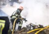россия атаковала предприятия в Полтавской области, произошли пожары