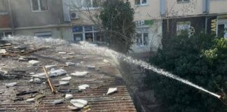 Денна атака на Одещину: вибиті вікна та пожежа у Чорноморську, — ФОТО