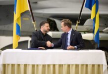 Украина и Швеция заключили декларацию, открывающую путь к Drone Deal