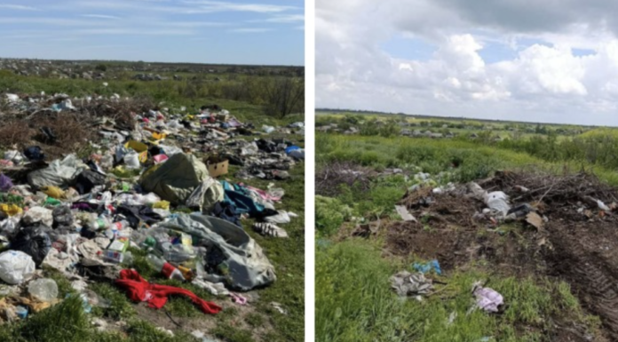 На Одещині ліквідували стихійне звалище після скарг людей