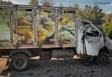 Оккупанты прицельно ударили дроном по машине с хлебом в Сумской области
