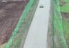 В мае обустроили 211 километров дорог с антидроновой защитой