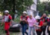 УЧХ працює над ліквідацією наслідків російської атаки БпЛА на Запоріжжя