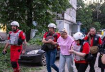 УЧХ працює над ліквідацією наслідків російської атаки БпЛА на Запоріжжя