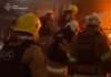 росія двічі вдарила по промисловому об’єкту на Полтавщині, спалахнула пожежа