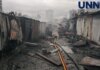 Атака рф на Київ 24 вересня: фото наслідків удару по гаражному кооперативі на Оболоні