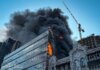 "Будуть іти далі, якщо їх не зупинити тут" – Зеленський показав нові кадри з Києва після удару росіян по медзакладу