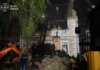 росія вночі вдарила балістикою по Києву: пошкоджені адмінбудівля та навчальний заклад