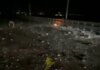 У Києві зафіксовано падіння уламків на Південному мосту – соцмережі
