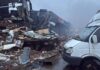 Російські удари знищили відділення №6 та пошкодили сортувальне депо “Нової пошти” в Києві